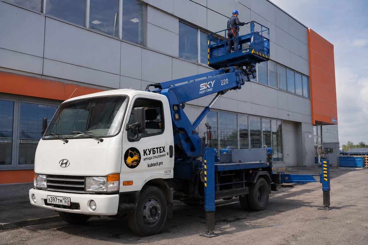Автовышки Кубтех 16–28 м